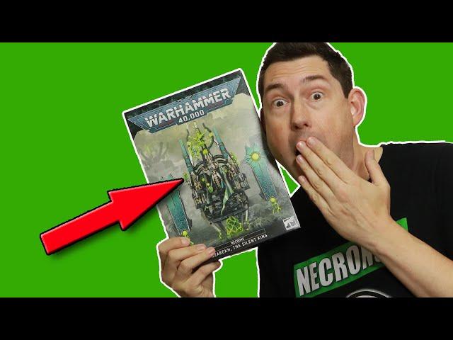 New Necron Silent King Model - Best Necron Ever? Necrons Unboxing