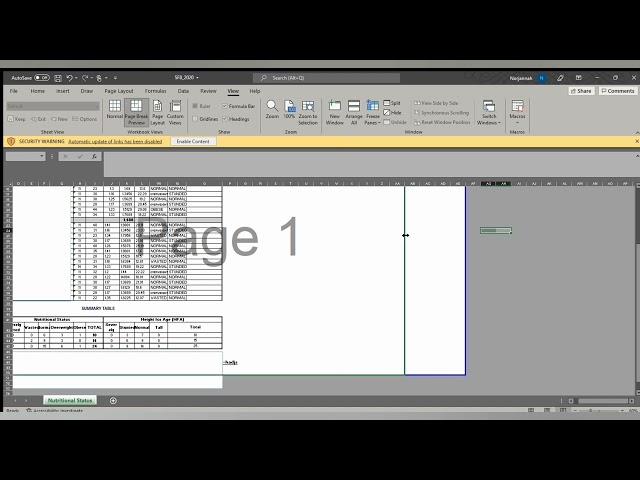 EXCEL DOCUMENT IS TOO SMALL WHEN PRINTING! | HOW TO FIX IT  #exceltutorial #excelprinting