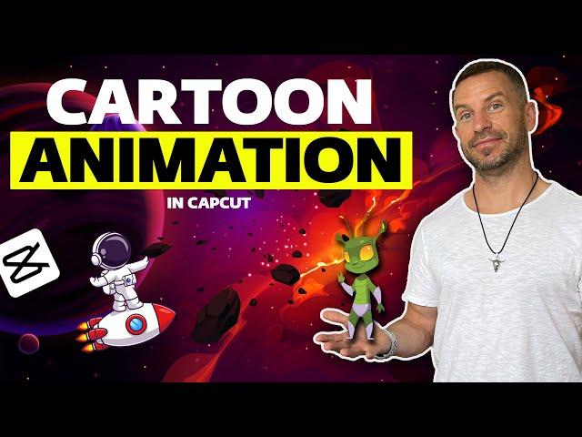 Make Your Own CARTOON Animation in CapCut | Step by Step Tutorial