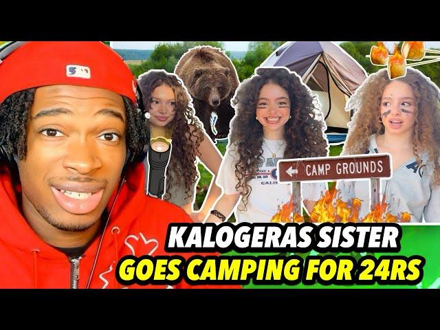 KALOGERAS SISTERS GO CAMPING (THEY WERE SCARED)