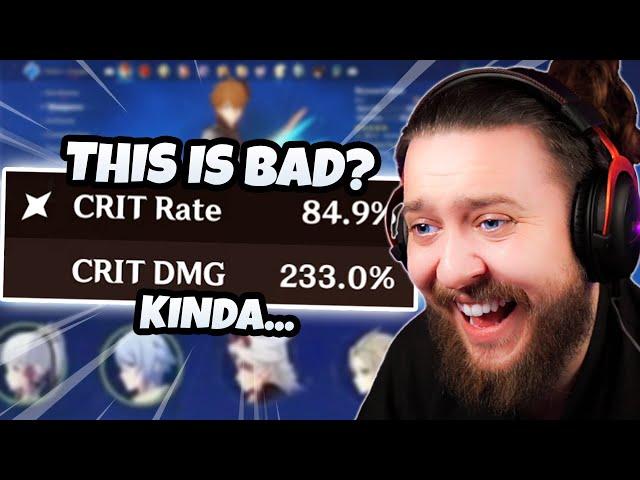 Zajef Reviews my Genshin Impact Account (GONE WRONG)