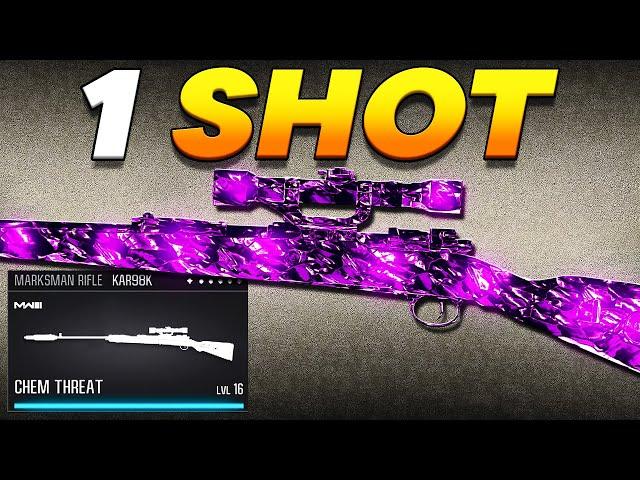 new *ONE SHOT* KAR98 is META in WARZONE 4!  (Best KAR98k Class Setup) - BO6