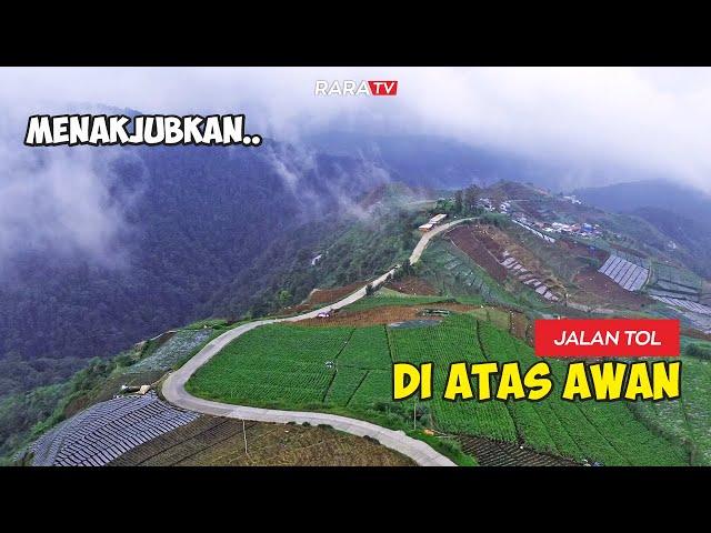 “JALAN TOL” dari Dieng Ke Batang Menembus Langit.. BEGITU INDAHNYA