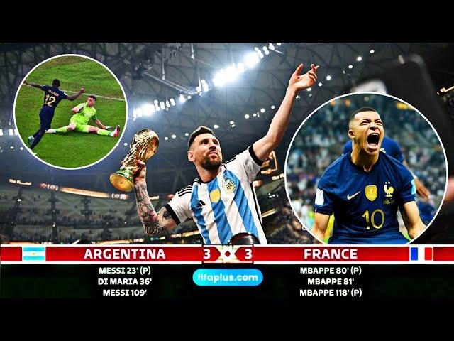 Argentina x France ( 3-3 ) | Extended Highlights And Goals ( World Cup 2022 Final )