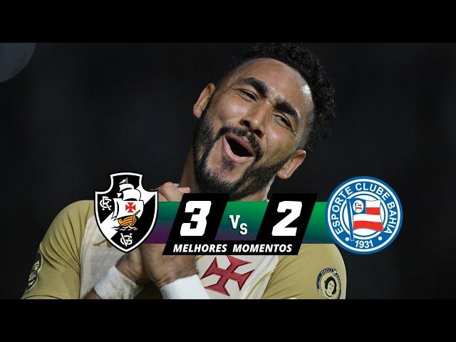 Vasco 3 x 2 Bahia | Melhores Momentos (COMPLETO) | Brasileirão 2024