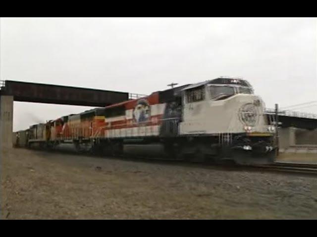 Fast Freight on the BNSF's Transcon (BNSF's Staples Subdivision, East End) Preview