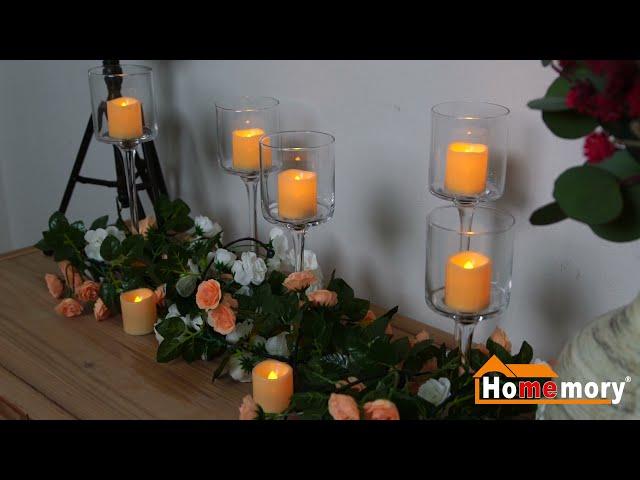 Home Decor || Homemory Flameless Battery Operated Votive Candles