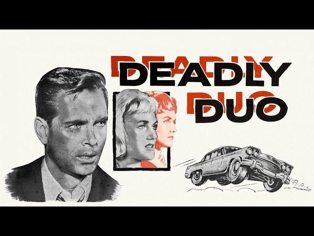 Deadly Duo 1962 | American Mystery Film Noir | Craig Hill, Marcia Henderson, Robert Lowery