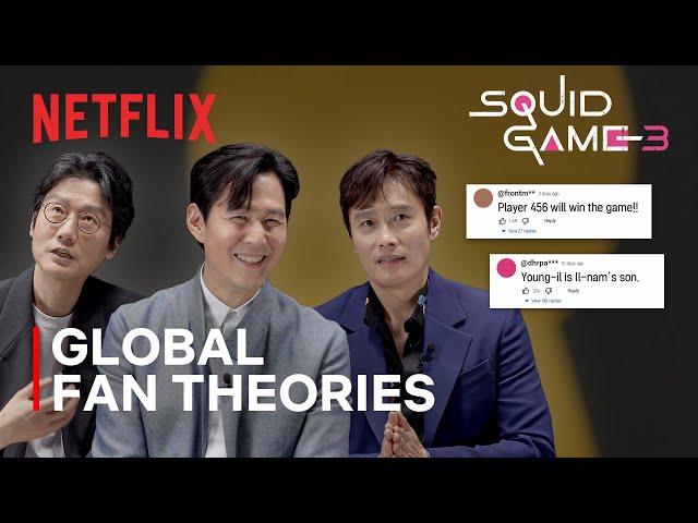 Squid Game theories: cast and director react | Squid Game Season 3 | Netflix [ENG SUB]