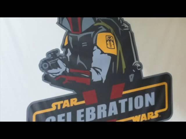 Ralph McQuarrie Art Display at Star Wars Celebration V Orlando FL - Part 1