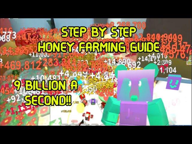  *How To Make Honey FAST* (A Step By Step Honey Boost Guide)  [Bee Swarm Simulator] 