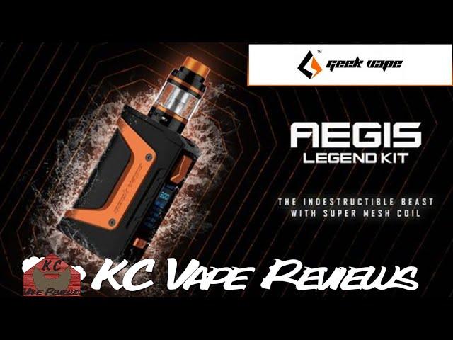 Geekvape Aegis Legend Kit With Aero Tank Review Dropped In Pool To Test Waterproof Mod