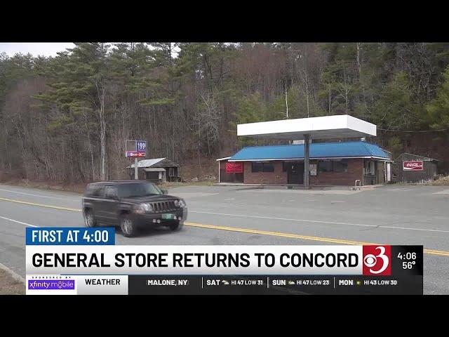 Concord convenience store to make a comeback