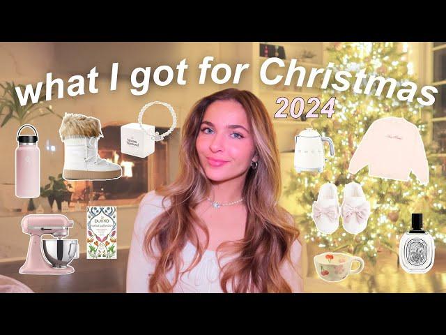 WHAT I GOT FOR CHRISTMAS 2024  girly christmas haul