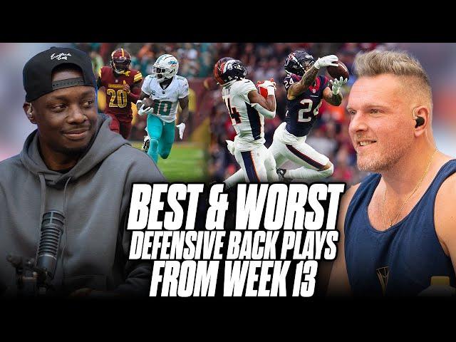 Breaking Down The Best & Worst Defensive Back Plays Of The NFL's Week 13 | Everything DB