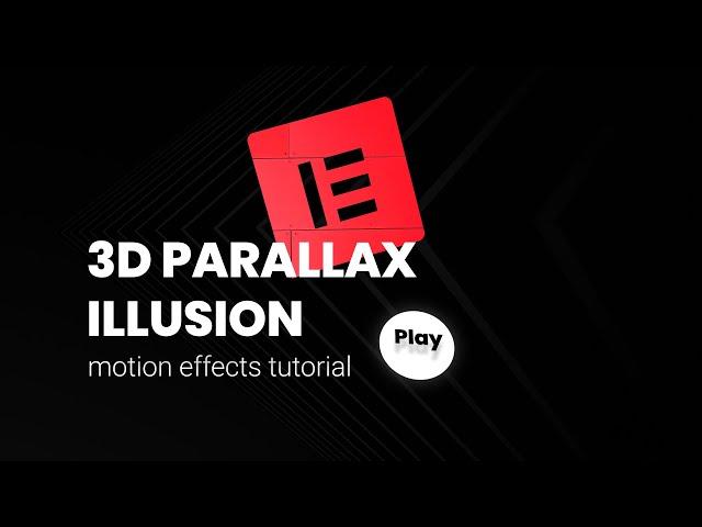 3D Parallax Holographic Illusion with Elementor PRO Motion Effects FAST & Easy | TemplateMonster