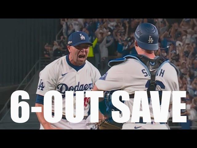 Blake Treinen Records 6-Out Save to Close Out the Series vs Mets!!