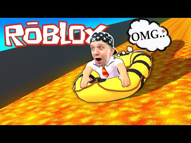 НОВГОДНИЕ СЛАЙД ПОКАТУШКИ с ГОРАК! Самые БЕЗУМНЫЕ Горки в ROBLOX!