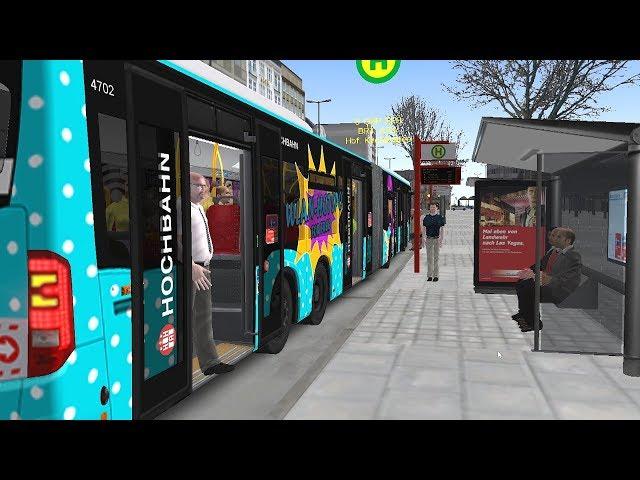 OMSI 2 - NEW Hamburg Buses Add-on First Look Gameplay! 4K