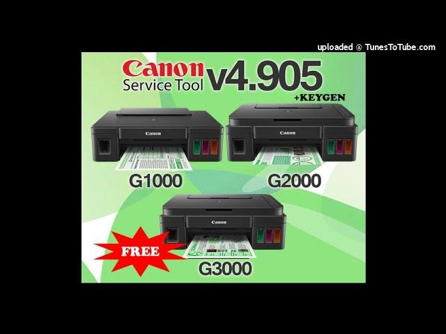 CANON SERVICE TOOL V4905 with Keygen