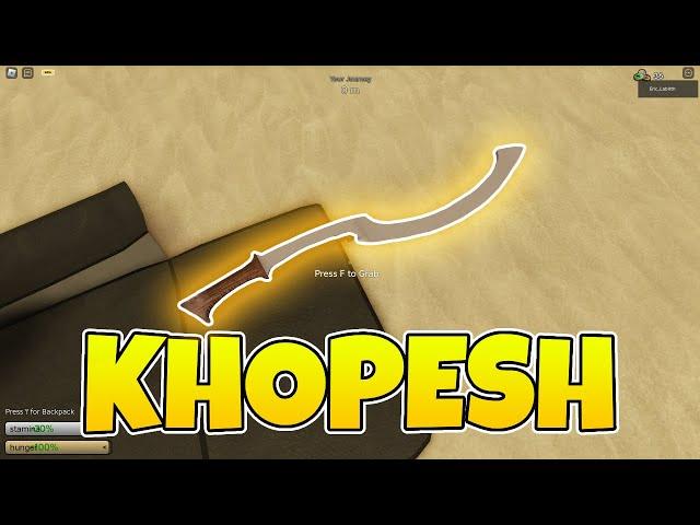 Dusty Trip | Khopesh (F2P Sword) Review