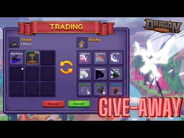 Trading Montage + GIVE-AWAY (Dragon Adventures Roblox)