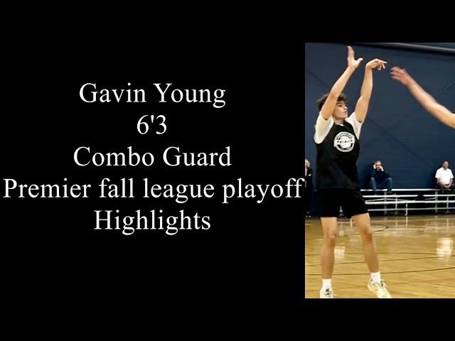 Gavin Young Premier fall league playoff highlights