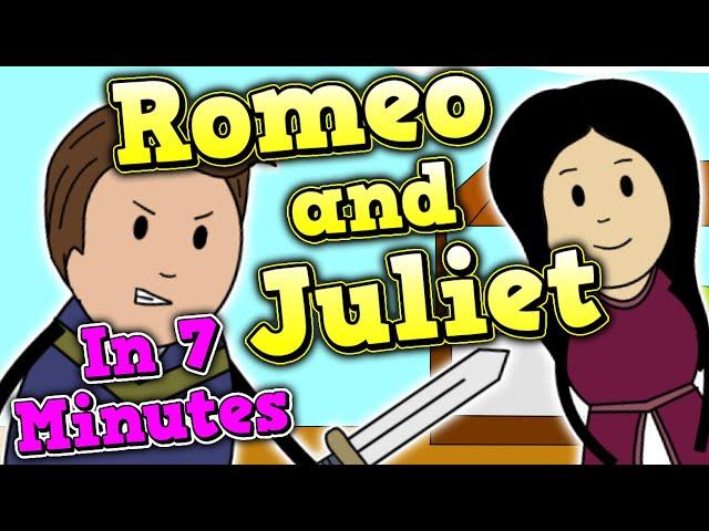 Shakespeare in 7 Minutes: Romeo And Juliet Summary #gcseenglish #shakespeare