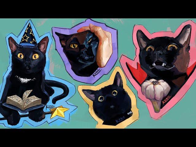 Painting Cats!