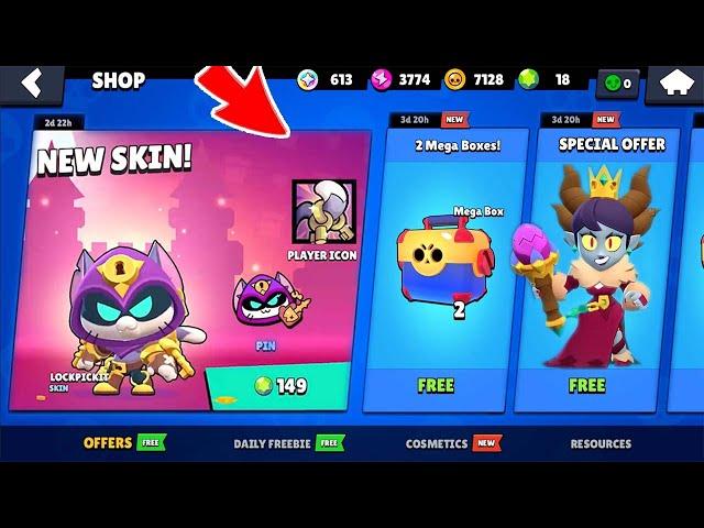 FINALLY!!! LOCKPICKIT!!! LEGENDARY CREDITS !!! 12 NEW BRAWLERS BRAWL STARS UPDATE!