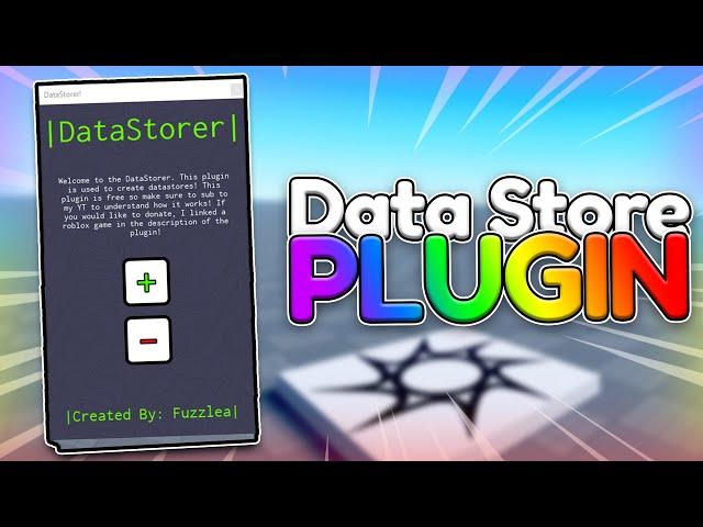 How To Make A DATASTORE In 5 MINUTES!