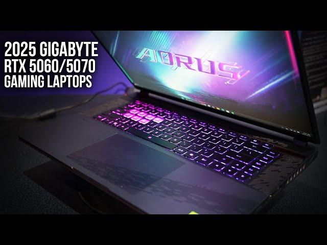 New Gigabyte Laptops for 2025! Aorus Elite 16 vs Gigabyte A16 vs A18 vs A16 Pro vs Aero X16 Overview