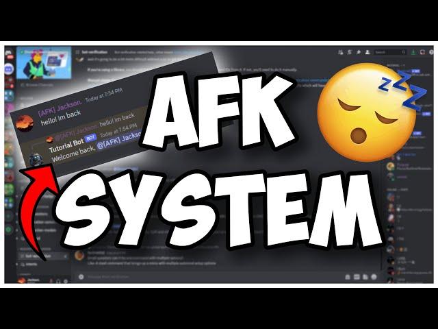 [NEW] - How to make an AFK SYSTEM for your discord bot! || Discord.js V14