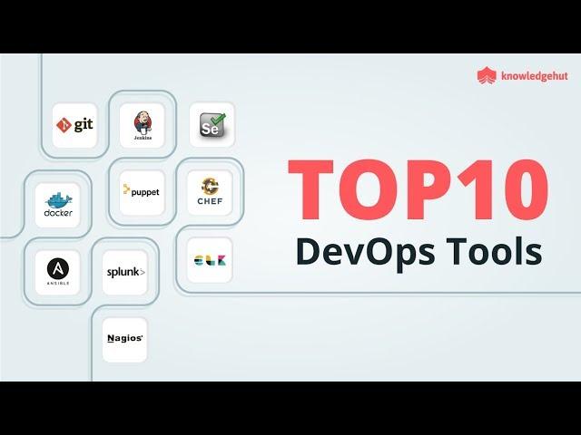 Top 10 DevOps Tools 2022 | Best DevOps Tools | DevOps Tools Tutorial | DevOps Training