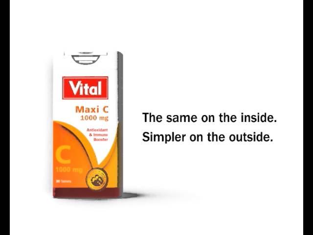 Vital Maxi C New Packaging