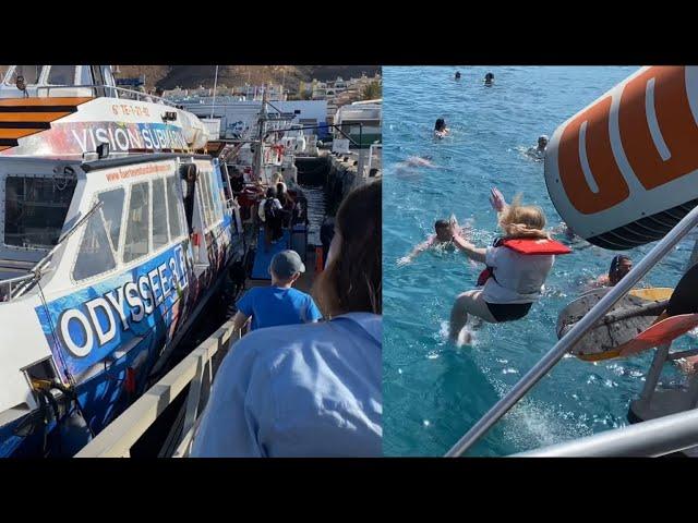 Costa Calma Fuerteventura 2023 ODYSSEE 3 Glass Bottom Boat trip!