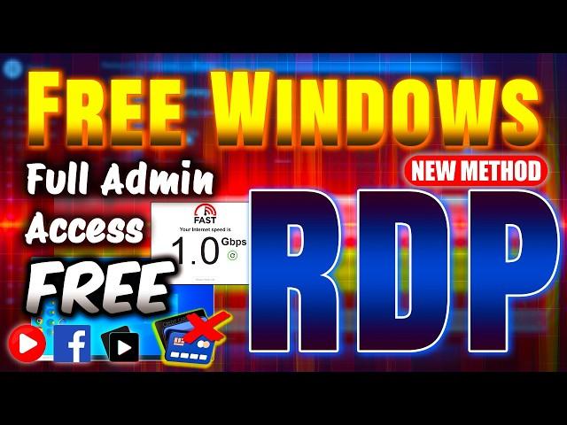 Get Windows RDP For Free | Free Admin Rdp | How to Create RDP | rdp cal | cloud rdp