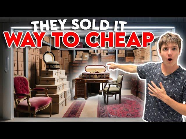 THEY SOLD IT TOO CHEAP!! I Bought A $150 Abandoned Storage Unit!!