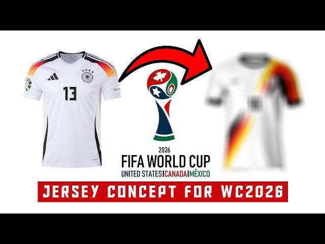 I Design some concept jerseys for  FIFA WC26