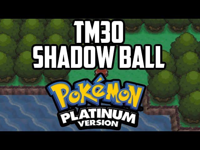 Where to Find TM30 Shadow Ball - Pokémon Platinum