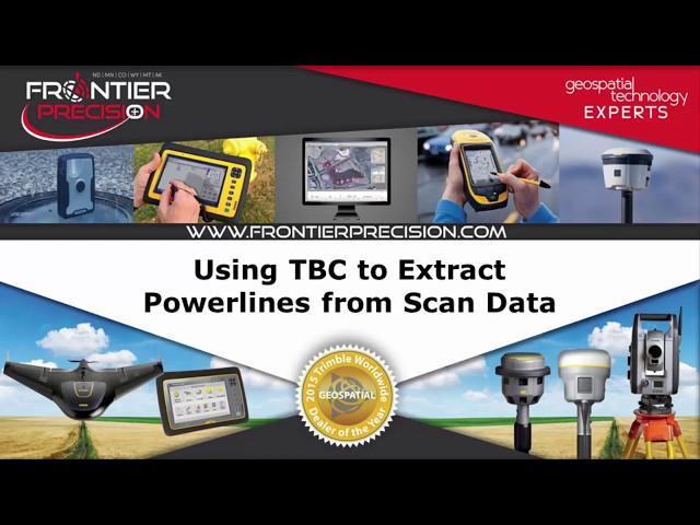 Powerline Extraction in TBC using Scan Data