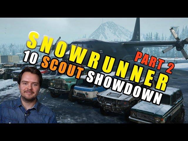 SnowRunner: The BEST scout truck SHOWDOWN (Part 2)