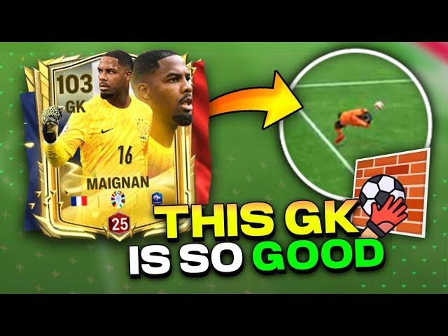 This GK is good in H2H!! Euros Best XI MAIGNAN Review - FC Mobile