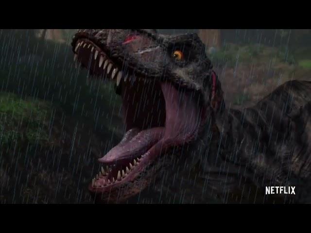 Jurassic Park 3 (Zachary Renn-Kagamine remake) T-Rex vs Baryonyx rematch (Final Battle)