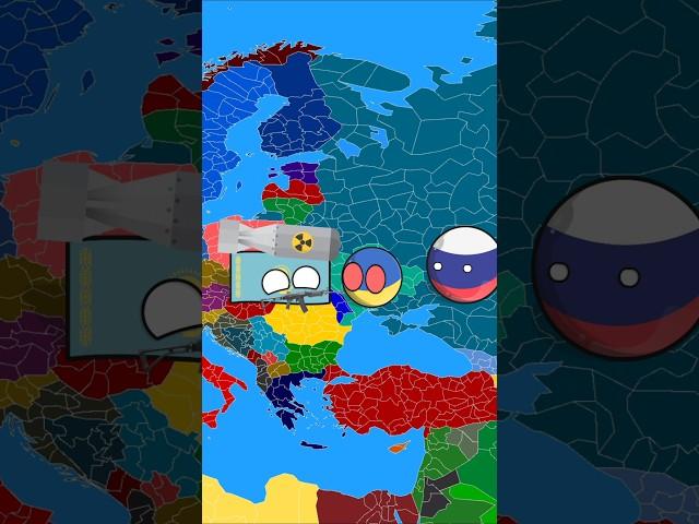 Затролили Украину  #countryballs #россия #украина #приколы #троллинг #лол #казахстан #ядерка
