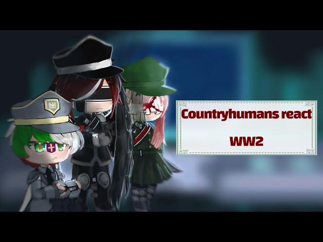 Countryhumans react to WW2 [~1930s]