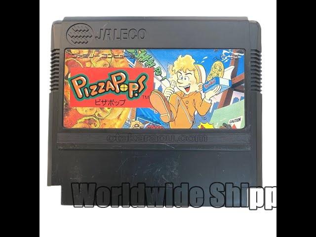 Japanese Retro games Shop Pizaa pop NES GAMES Famicom onlineshop FC