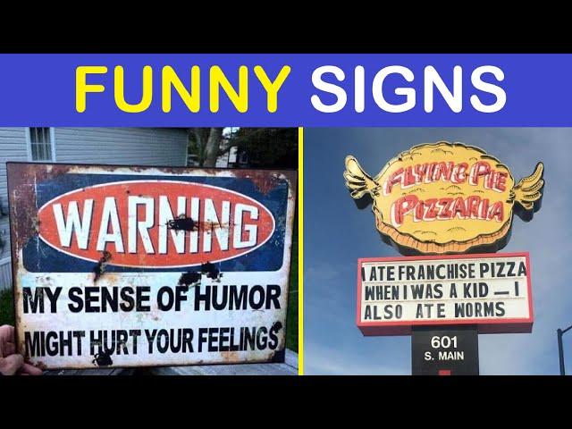 People Are Cracking Up At These Funny Signs That Someone Actually Put Up (NEW PICS) | Happy And Fun