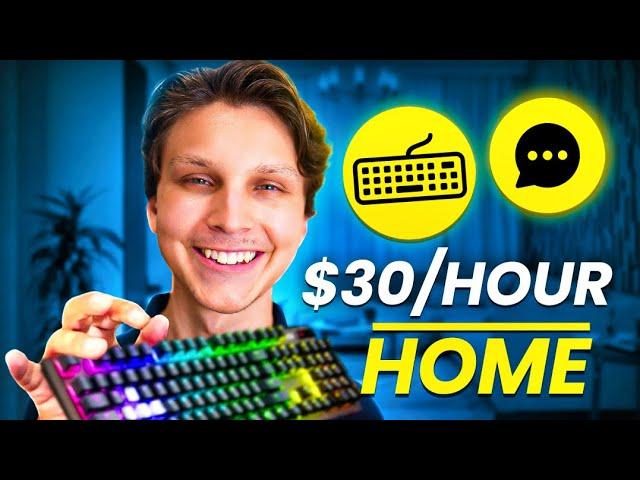 Make $30 Per Hour With Typing Jobs From Home | No Experience Needed