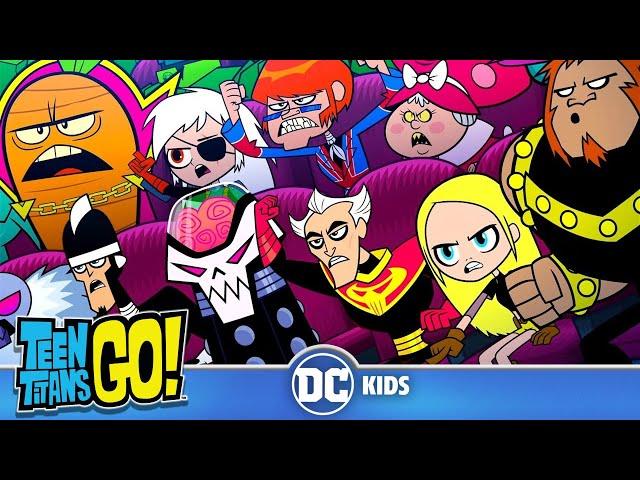 Teen Titans Go! | The Titans Greatest Villains | @dckids